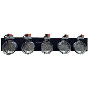 Plenum de Espuma de Poliuretano Motorizado Flexible Industrial Lindab de 5 Zonas con Amortiguadores de 160 o 200 mm para Sistemas HVAC - Product Image 4