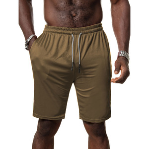 Shorts de sport pour hommes, en nylon et polyester, respirants, à séchage rapide, avec taille élastique, personnalisables en gros, pour l'entraînement, la course et la gym - Product Image 5