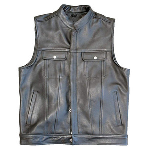 Nuevo chaleco de lana cálido de invierno con estilo para hombres Prendas de abrigo de cuero transpirable con características de piel de oveja Ropa de vaquero - Product Image 1