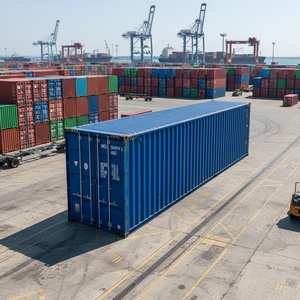 Conteneur maritime ISO sec de 40 pieds High Cube certifié CSC pour la protection de l'environnement, logistique mondiale, vente à bas prix, résistant aux intempéries - Product Image 2