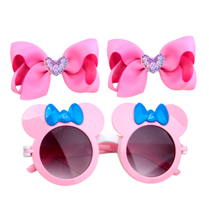 Juego de 2 Lazos para el Cabello con Detalle de Lazo y Lentes UV400, Accesorios para el Cabello con Orejas de Ratón - Product Image 3