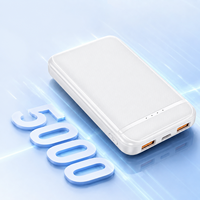 Cargadores Portátiles Inteligentes de 20W con Capacidad de 5K y Carga Rápida para Teléfonos, 5000 mAh, Carga Rápida para Android, Servicio de Logotipo OEM ODM y Empaque