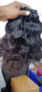 Bundles de cheveux Remy indiens crus de haute qualité Vague naturelle Styles de vague profonde lâche Bonne qualité BUNDLES DE CHEVEUX HUMAINS crus de bonne qualité - Product Image 6