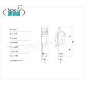 Technochef - SoftCooker Roner, Ideal para hasta 20 litros de agua, potencia de 1.200 vatios, ligero - Product Image 5