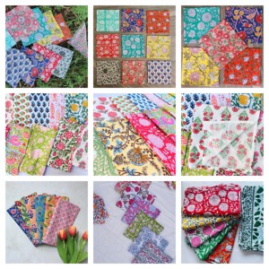 Servilletas hechas a mano ecológicas, servilletas de mesa de boda y hotel con estampado de bloques prelavados, paño de mano de algodón suave con estampado Floral - Product Image 4