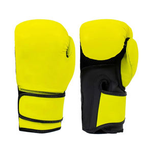 Gants de boxe professionnels personnalisés en cuir de 8 oz, haute qualité, PVC et PU, fabriqués au Pakistan - Product Image 1