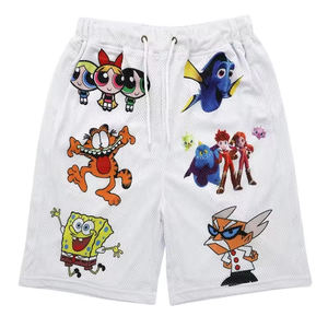 Custom Silk Screen Printed High Street Style Solid Eco-Friendly Canvas Men's <b>Shorts</b> with Custom Colors and Logo - Product Image 2