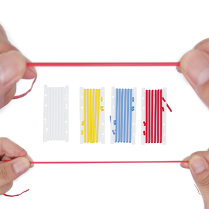 Silicone vòng lặp-Tàu vòng bán hàng trực tiếp tourniquet Silicone tàu vòng lặp bền và radiopaque bốn màu sắc tươi sáng - Product Image 2