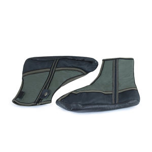 Premium Quality Anti-Bacterial Breathable Crew <b>Leather</b> <b>Socks</b> Cherry Color Warm for Men and Women at Wholesale Prices - Product Image 5