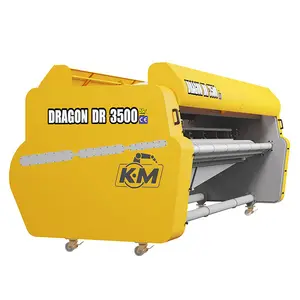 Automatic Industrial Carpet/Rug Dusting Machine- Commercial Rug Duster.3.50 meters conveyor surface Dragon Dr 3500