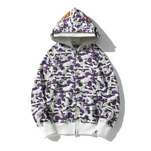 2024 nouveaux sweats à capuche zippés de bain 100% coton Double chapeau sweat limité hommes unisexe sweats à capuche zippés complets - Product Image 3