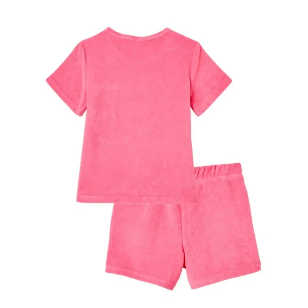 Algodón de alta calidad al por mayor niños cómodo bebé Knitt conjunto de pantalones cortos (stock listo)