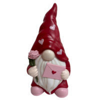 Gloeiende Liefde Nisse Ornament Met Roze Schoenen Gebeeldhouwde Baard Feestdagen Retail Assortiment ODM Sourcing Bedrijfspartner Exporteur