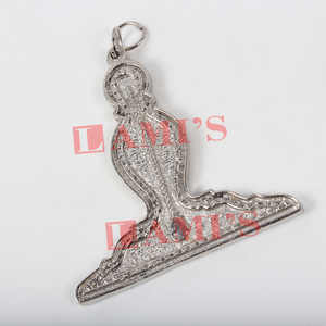 Collar de Regalia masónico de calidad premium, joya de diseño personalizado, joya de Regalia de masones chapada en plata - Product Image 6