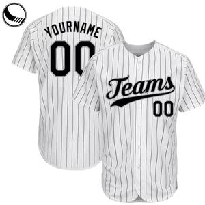 American Custom Logo Embroidery <b>Button</b> 2-Sided Sublimation Baseball Cheer Jersey <b>White</b> Blank 2-Sided Stitched Sportswear - Product Image 5