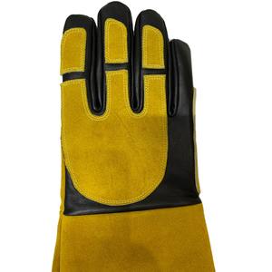 Guantes de trabajo personalizables antideslizantes a un precio competitivo para uso informal al aire libre Logotipo Seguridad industrial de cuero de alta calidad - Product Image 2