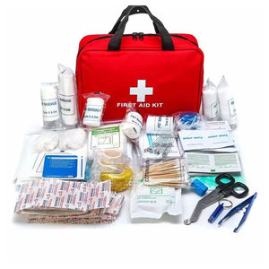 Bolsa de botiquín de primeros auxilios médicos con múltiples compartimentos para uso en viajes de emergencia Botiquín de primeros auxilios médico impermeable duradero - Product Image 4