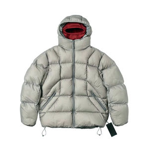 Nouvelle vente chaude, veste matelassée en nylon épaisse de haute qualité, design personnalisé, coupe-vent, veste d'hiver pour temps froid. - Product Image 2