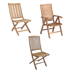 Chaise Pliable Naturelle pour Jardin, Extérieur et Mariage Chaise Pliante en Bois de Teck Chaises Wimbledon Prix de gros - Product Image 3