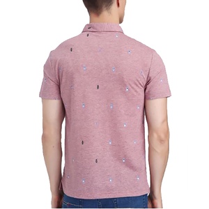 2024 hommes Offre Spéciale Glover coton pour Polo T-shirt motif solide Oxford respirant col à manches courtes haut décontracté - Product Image 4