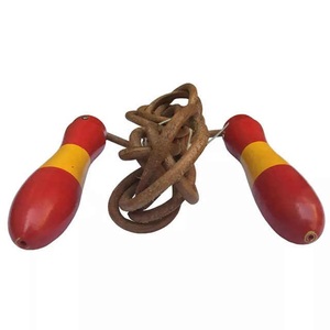 Corde à sauter sans fil de haute qualité à manche en bois, prix de gros, pour la perte de poids, l'entraînement de vitesse et le jeu des enfants - Product Image 3
