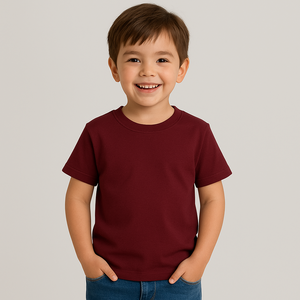 Mignon hommes uniforme scolaire T-Shirt personnalisé formel tricoté écologique Polyester/coton séchage rapide 180GSM respirant col roulé court - Product Image 5