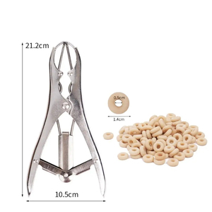 Alicates de expansión de ovejas sin sangre, expansor de boca, botas de acero inoxidable, protector de equitación, fórceps ajustables, patas, garras, caballo - Product Image 4