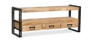 Aparador moderno superventas con diseño de almacenamiento de base de hierro para interiores de casas, sala de estar, comedor o entrada - Product Image 4