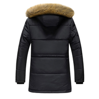 Veste parka coupe-vent d'hiver personnalisée pour homme, nouvelle mode décontractée, réversible, imperméable, respirante, grande taille, en coton