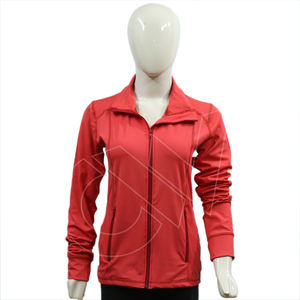 Chaqueta de invierno con cremallera para mujer, diseño personalizado, venta al por mayor, con bolsillos - Product Image 1