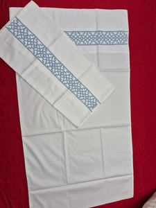 Almohadas de algodón bordadas a mano de nuevo diseño para hoteles Pedidos personalizados Bienvenidos - Product Image 5