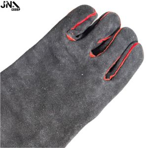 Gants de travail en cuir industriel de 14 ''pour hommes, résistant à la chaleur, gant de sécurité pour vache fendue - Product Image 5