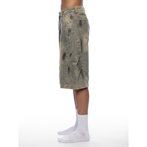 Jeans de Hombre Estilo Boyfriend, Cintura Alta, Desgastados, Lavado Vintage, Estilo Casual Urbano - Product Image 4