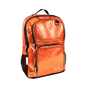 Mochila con purpurina sublimada hecha a medida con soporte de carga, mochilas deportivas informales de porristas, mochilas con purpurina de gran venta - Product Image 3
