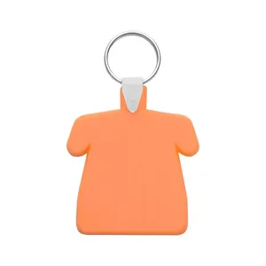 Porte-clés promotionnel personnalisé en forme de polo - Product Image 1