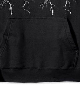 เสื้อฮู้ดผู้ชายโอเวอร์ไซส์พิมพ์ลายกำหนดเองได้เสื้อมีฮู้ดสีดำโอเวอร์ไซส์พิมพ์ลายศิลปะการต่อสู้ - Product Image 6