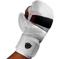 Guantes de MMA Ligeros de Alta Calidad con Logotipo Personalizado, Cómodos, Duraderos, de Cuero, Ajuste Universal, Tamaño Personalizado, para Entrenamiento