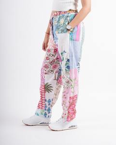 Pantalones harén de retazos con bolsillos para todas las estaciones, venta al por mayor, pantalones de verano para mujer y hombre, pantalones de Festival, ropa de mujer - Product Image 4