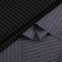 Tissu TR luxueux au toucher doux, tissé teint en fil, texture premium pour costumes et vêtements pour filles, idéal pour la confection de costumes masculins haut de gamme