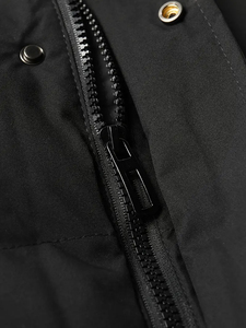 Chaqueta acolchada para hombre hecha a medida 2025, abrigo de invierno impermeable de alta calidad con decoración de piel, precio al por mayor - Product Image 2