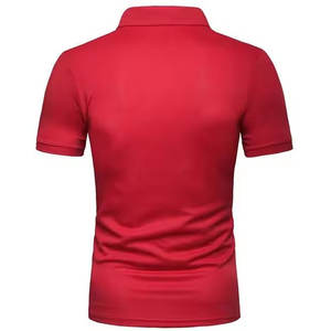 Diseño personalizado algodón transpirable impresión su propia marca Logo patrón sublimación poliéster Spandex Golf polos para hombres - Product Image 3