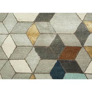 Alfombra Jaipur Rugs ZA Genesis Gris y Negra, Hecha a Mano con Lana y Viscosa, Diseño Geométrico, Grosor de 10 mm, para el Hogar o el Pasillo, Taq-186 - Product Image 3