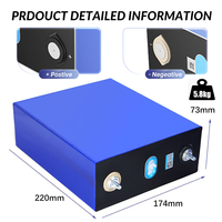 EVE 304ah 6000 Siklus Lifepo 304 Ah Baterai Prisma Sel Lfp 3.2v Lithium 100ah 105ah 230ah 280ah 314ah Baterai Lifepo4