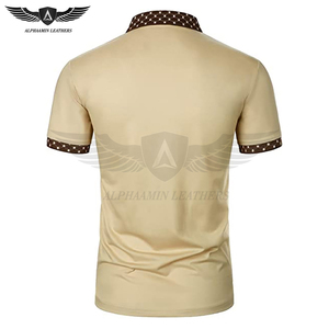 Chemises polo pour hommes de haute qualité, entièrement personnalisées avec logo imprimé, coupe ample, tissu respirant, très vendues - Product Image 5