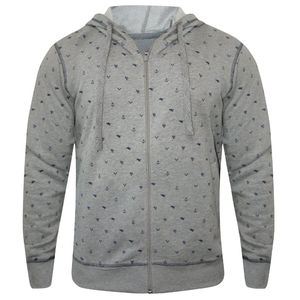 Collection Automne-Hiver 2026 : Sweat-shirt à capuche personnalisé pour homme, en molleton polyester/coton, uni, teint en pièce, best-seller - Product Image 1