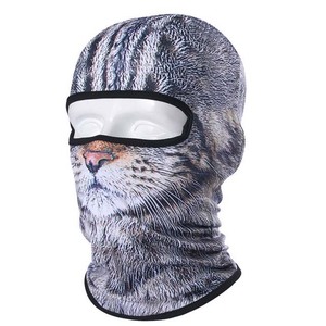 Balaclava unisexe couvrant tout le visage, masque de sport d'extérieur, imprimé camouflage foncé, respirant, imperméable, polyester, adulte, 56-58 cm - Product Image 5