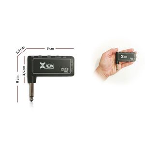 Amplificateur de casque rechargeable USB Xvive GA-4 Mini pour instruments de musique - Product Image 6