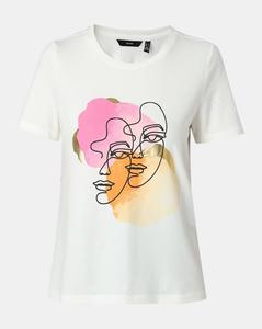 Women's Pure Cotton V-Neck <b>T</b>-<b>Shirts</b> Short Sleeve Loose Fit Casual <b>T</b>-<b>Shirts</b> Eco-Friendly Custom Printed Logo Decoration Fit - Product Image 5