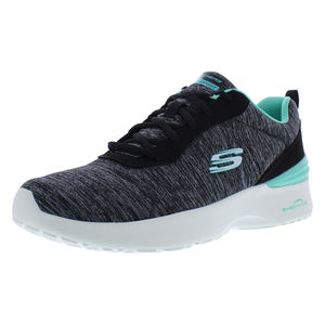 Skechers Skech Air Dynamite <b>Womens</b> <b>Shoes</b> Color: Black/<b>Aqua</b> 100% Authentic - Product Image 1