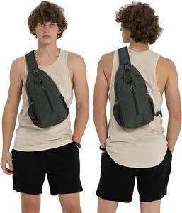 Sac à main messager pour vêtements de sport en nylon durable et imperméable Sac à bandoulière et bandoulière orange pour femmes et hommes - Product Image 6